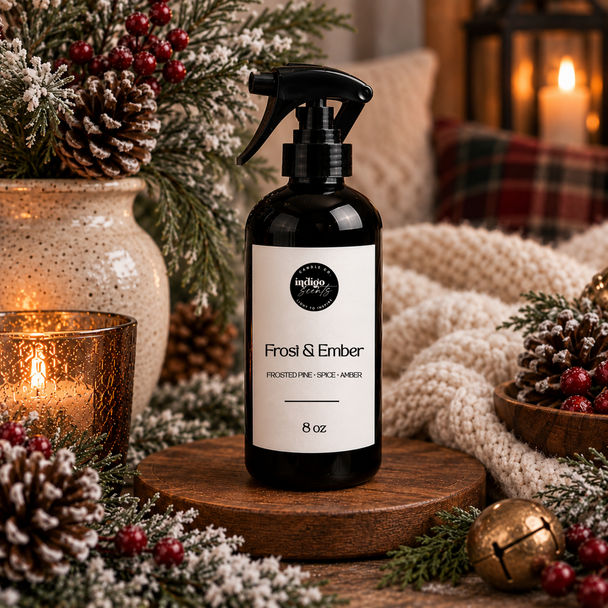 Winter Room Spray Collection | Luxe Aroma Mist