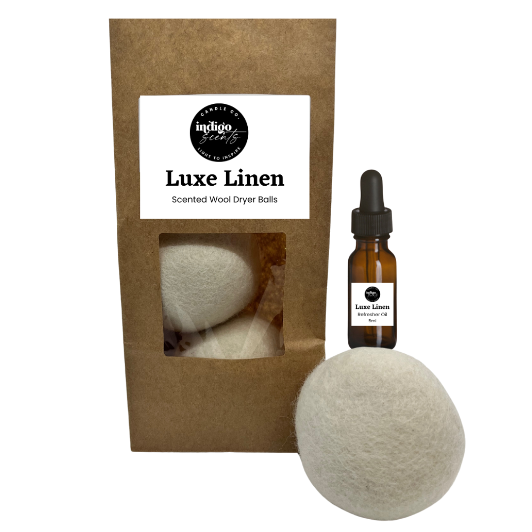 Wool Dryer Balls + Oil