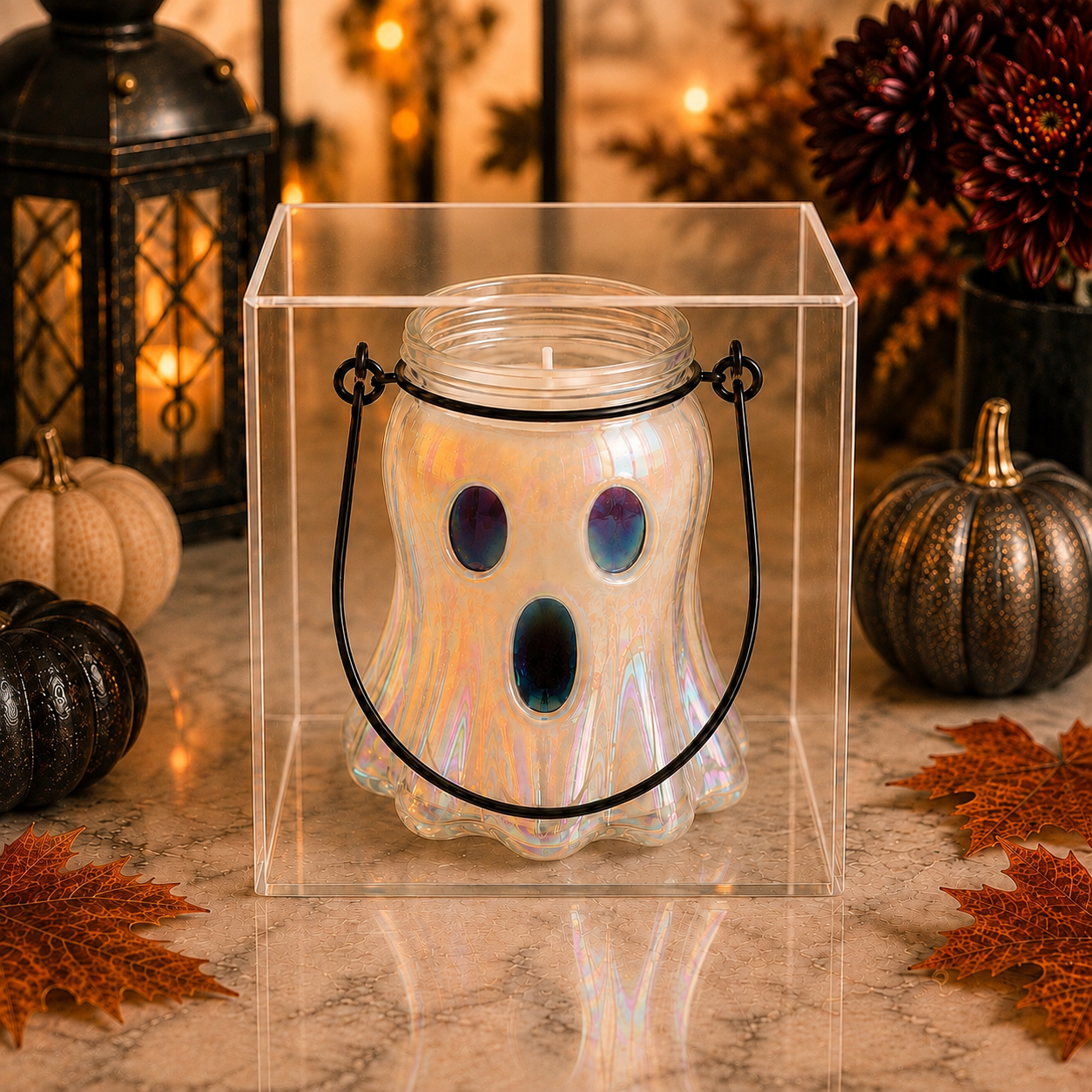 Preorder Ghost Coconut Soy Candle | Halloween Collection