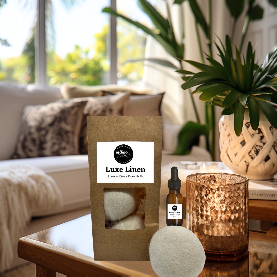 Wool Dryer Balls + Oil