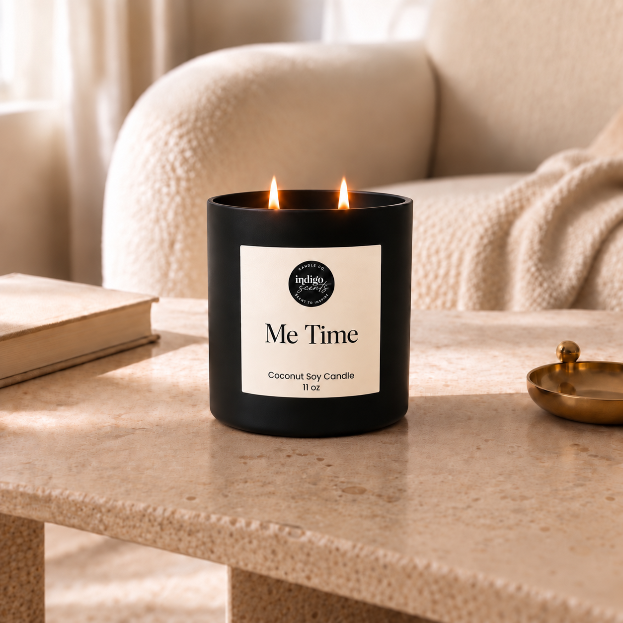 Me Time Candle | Matte Black Jar