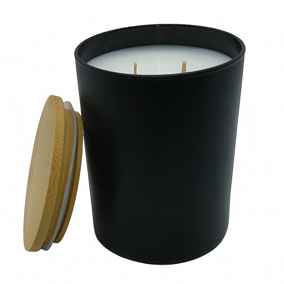 Pomelo Twist | 10 oz. Matte Black Jar | Coconut Soy Candle