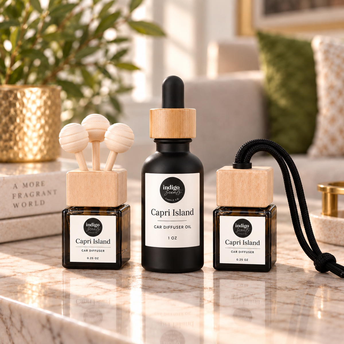 Car Diffusers + Luxury Diffuser Oil