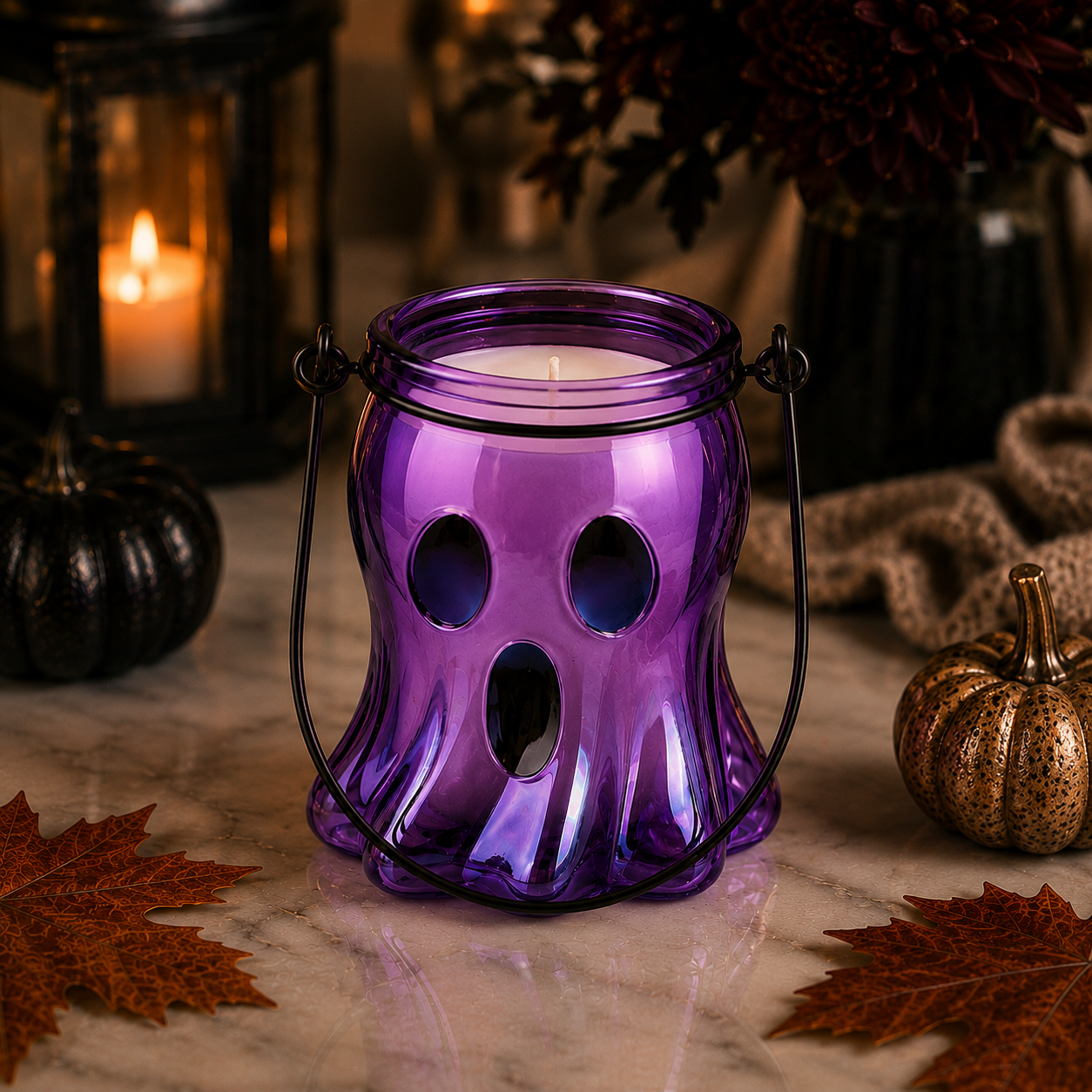 Preorder Ghost Coconut Soy Candle | Halloween Collection