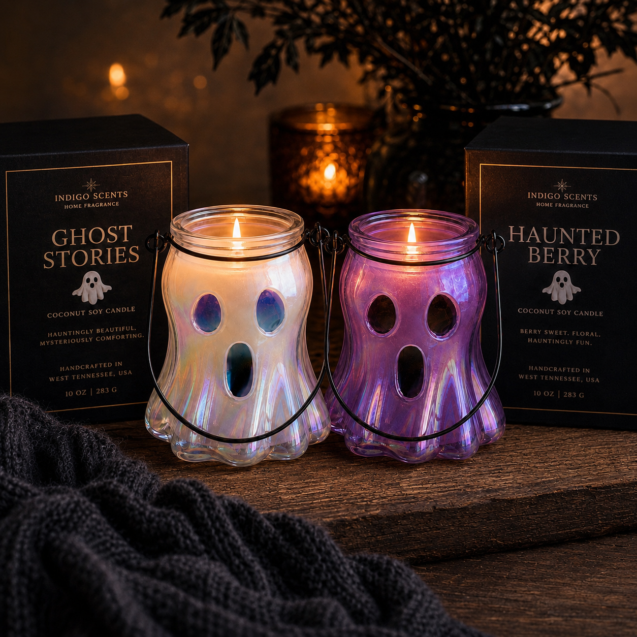 Preorder Ghost Coconut Soy Candle | Halloween Collection