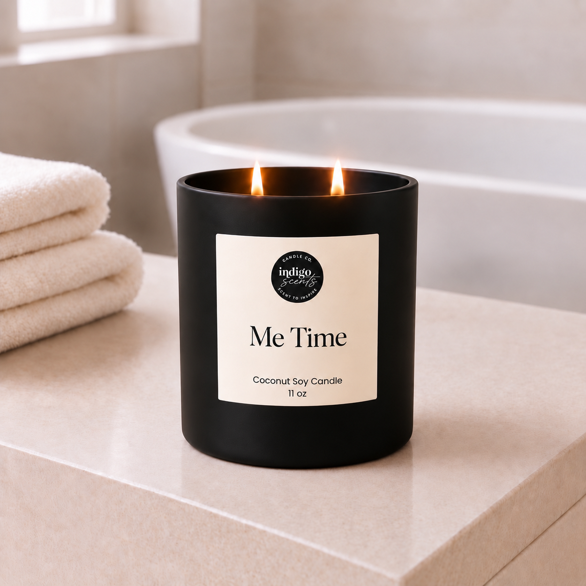 Me Time Candle | Matte Black Jar