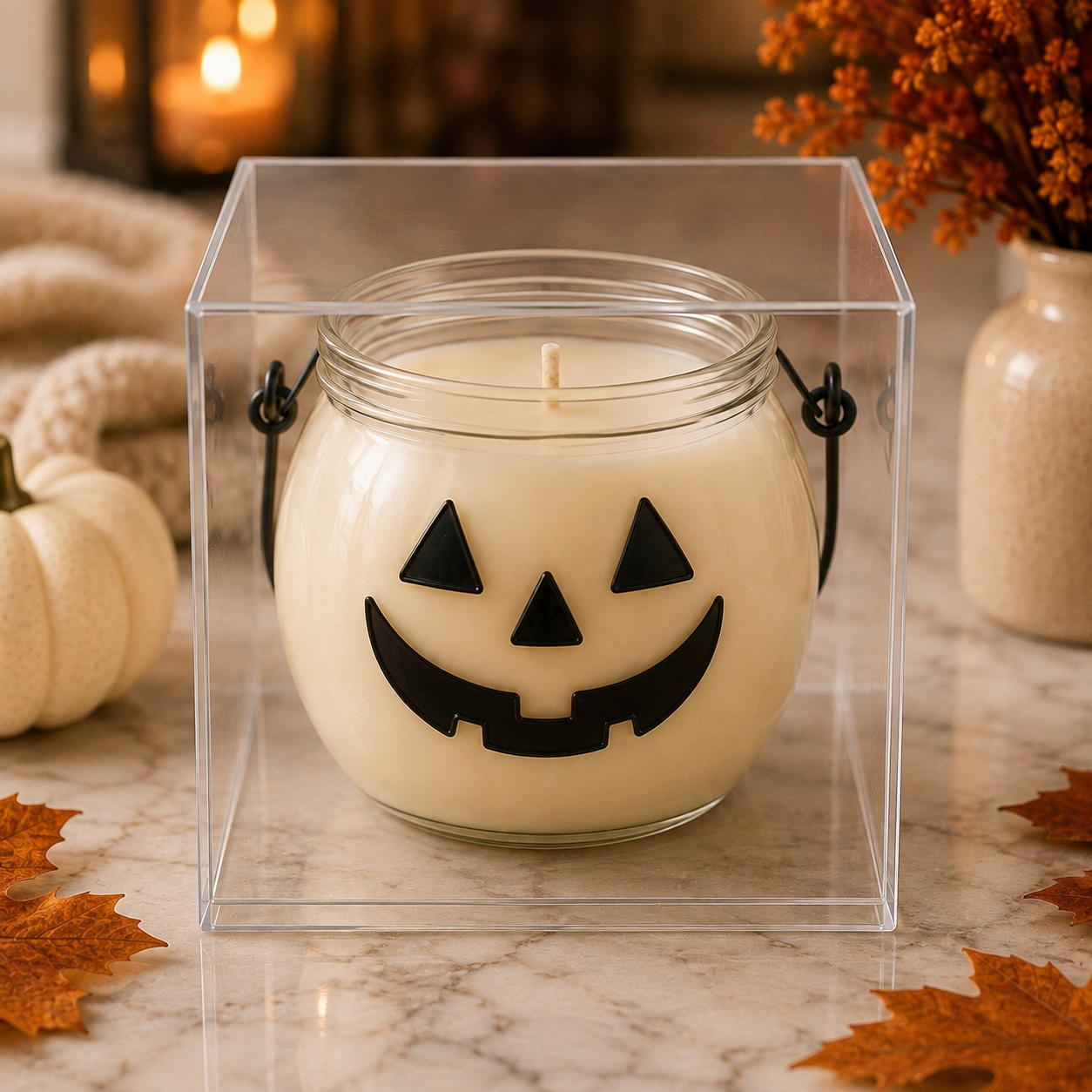 Jack-O’-Lantern | Festive Pumpkin Fall Candle