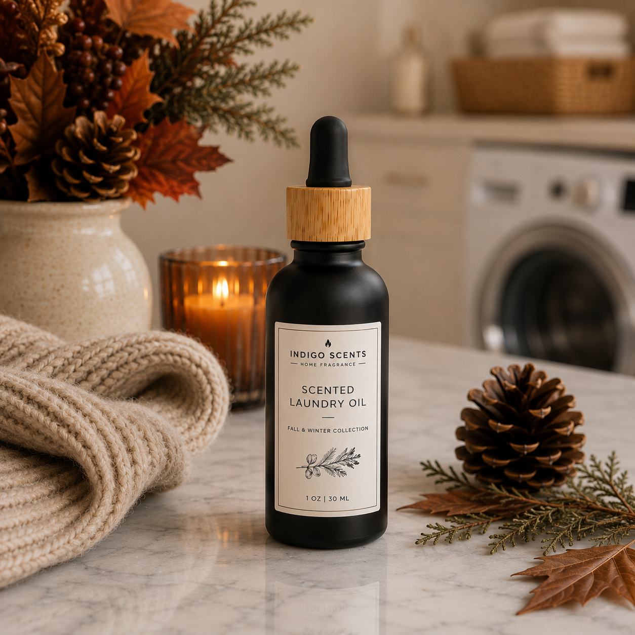 Seasonal Laundry Oil | Fall & Winter Scented Laundry Fragrance