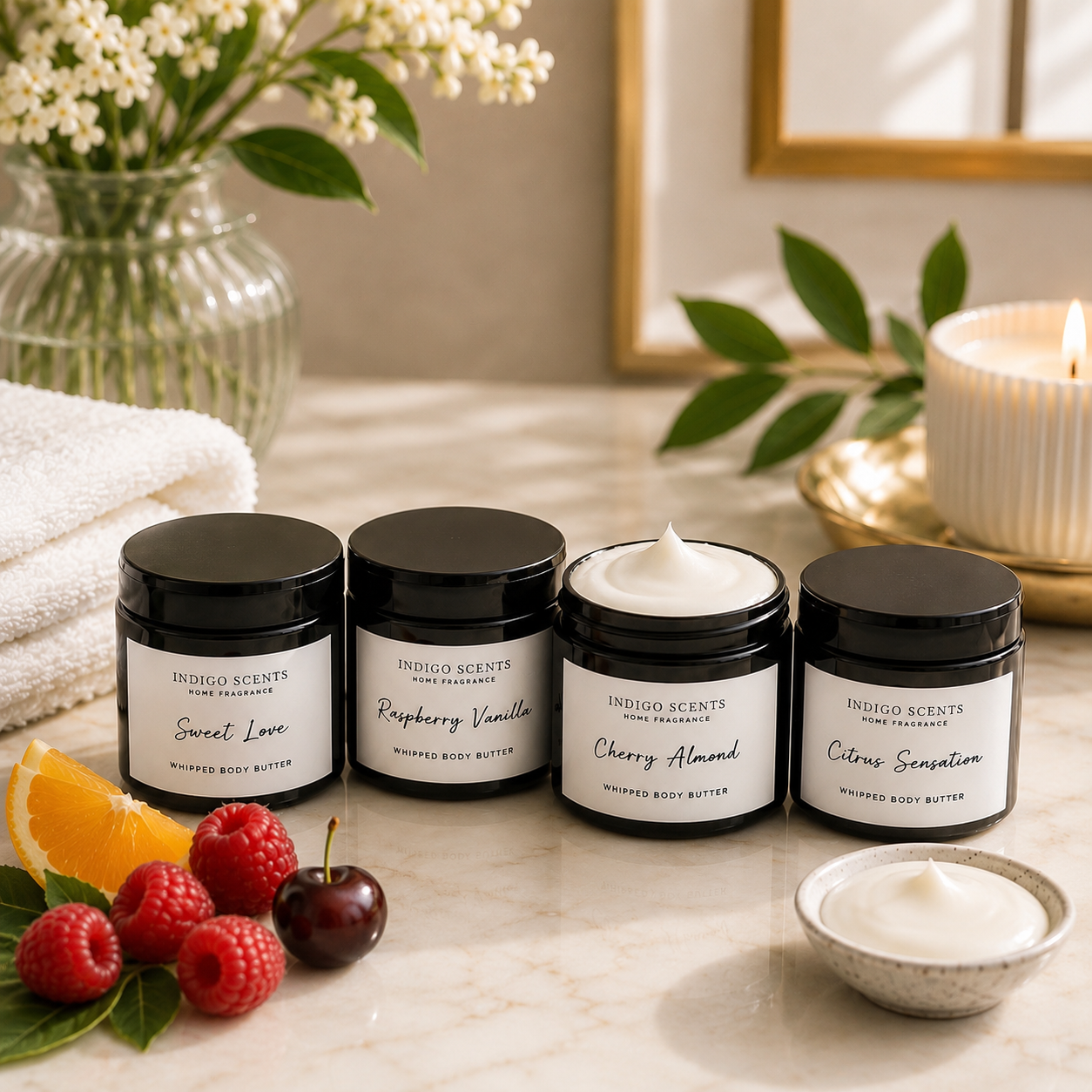 Luxe Body Butter Discovery Set | 4-Piece Whipped Body Butters