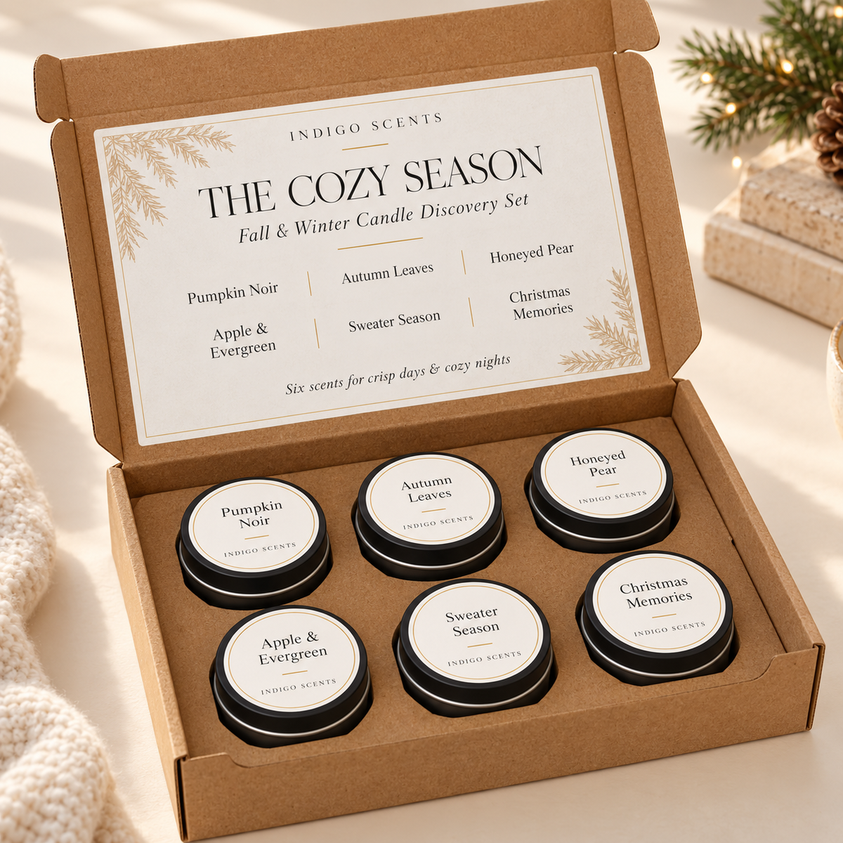 The Cozy Season | Fall & Winter Candle Discovery Set