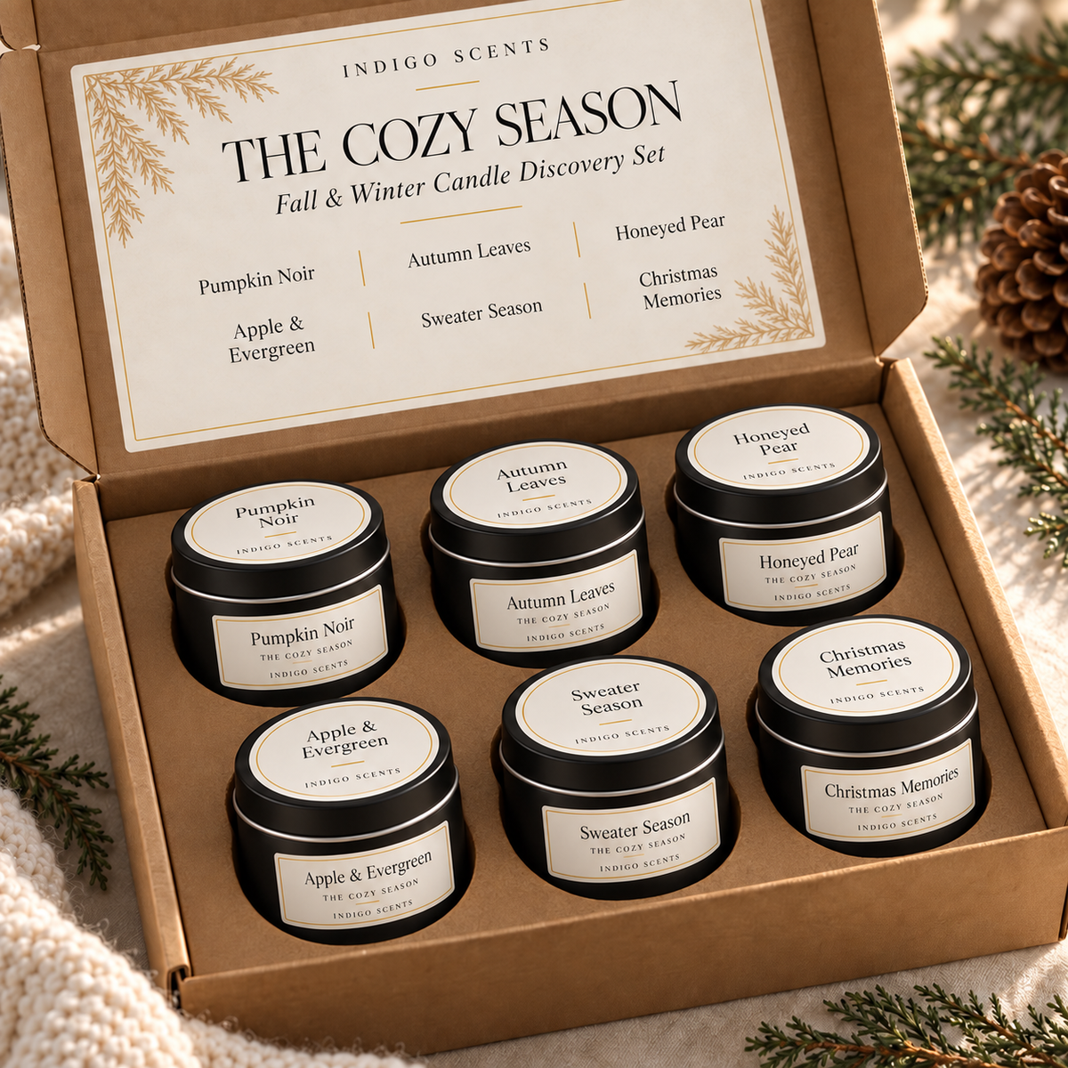 The Cozy Season | Fall & Winter Candle Discovery Set