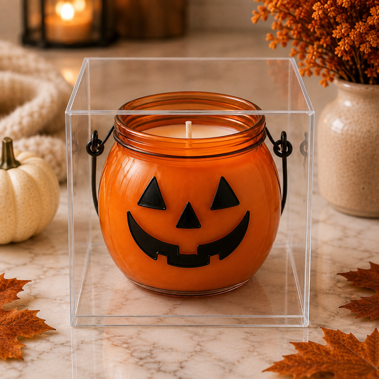 Jack-O’-Lantern | Festive Pumpkin Fall Candle