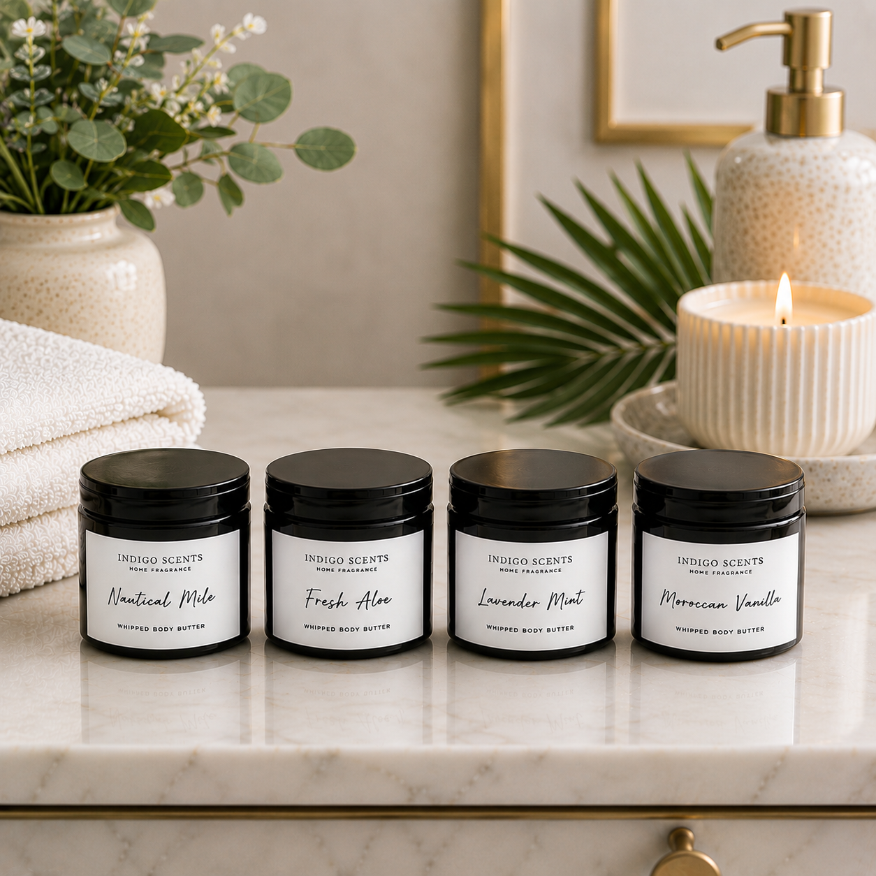 Luxe Body Butter Discovery Set | 4-Piece Whipped Body Butters