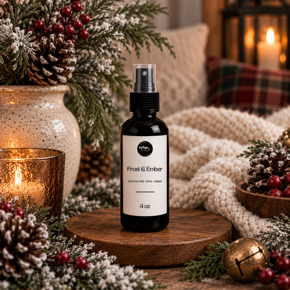 Winter Room Spray Collection | Luxe Aroma Mist