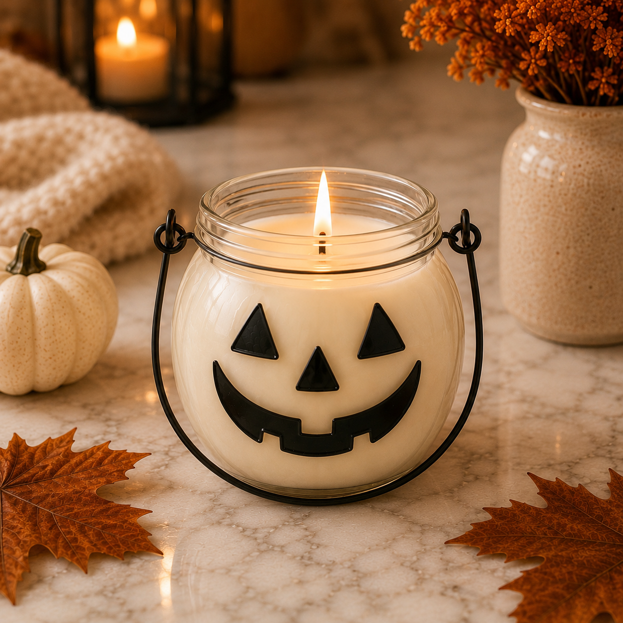 Jack-O’-Lantern | Festive Pumpkin Fall Candle