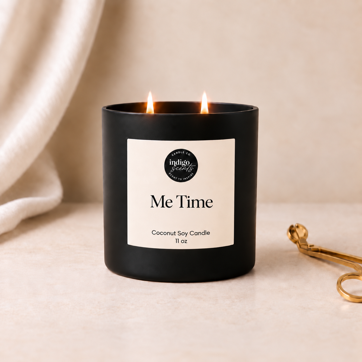 Me Time Candle | Matte Black Jar