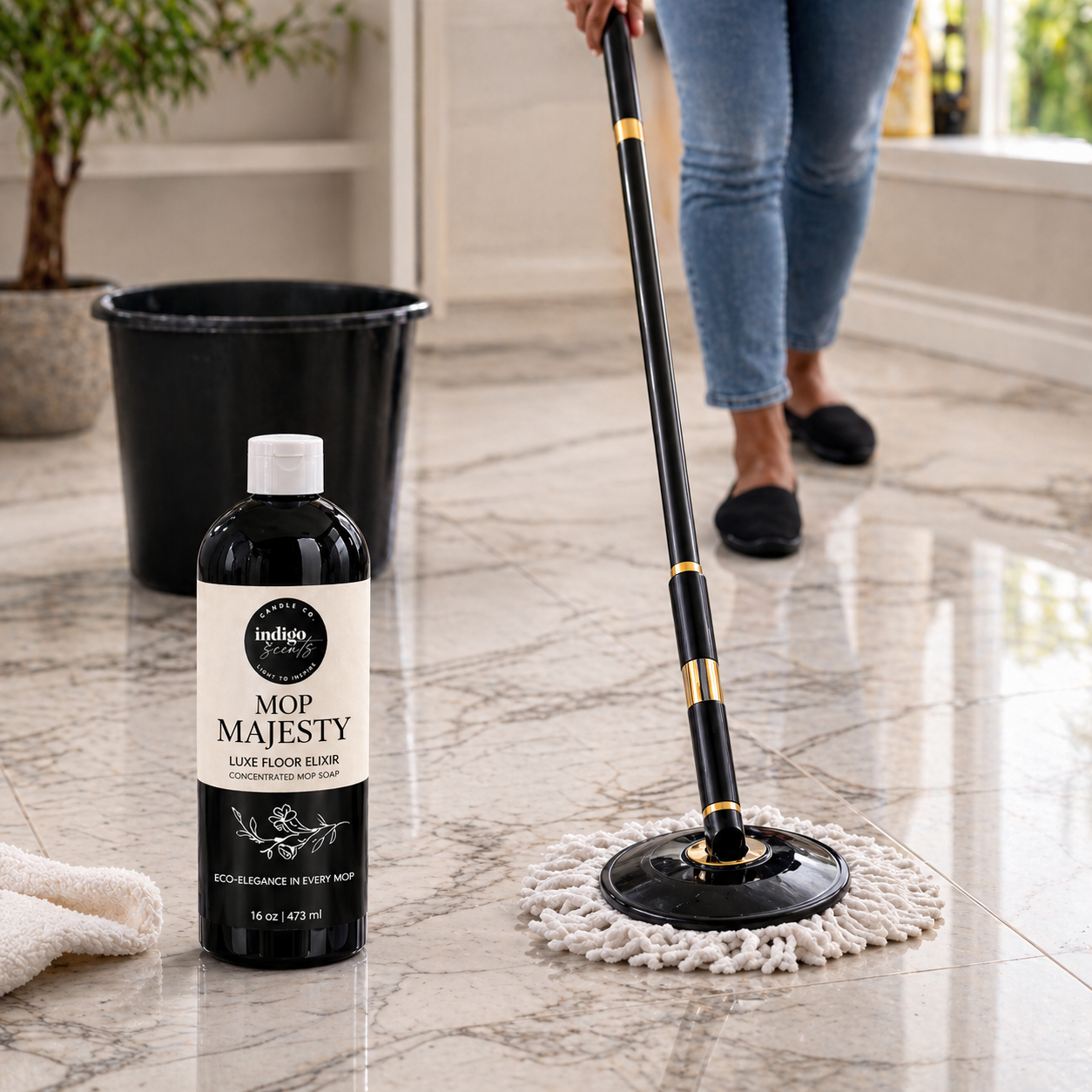 Mop Majesty – Luxury Mop Soap & Floor Cleaner