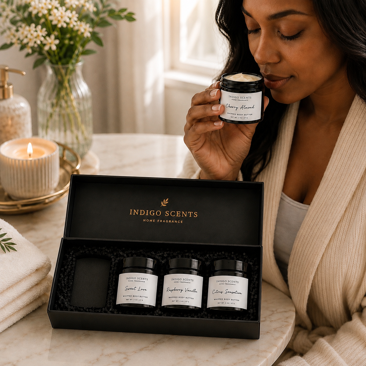 Luxe Body Butter Discovery Set | 4-Piece Whipped Body Butters