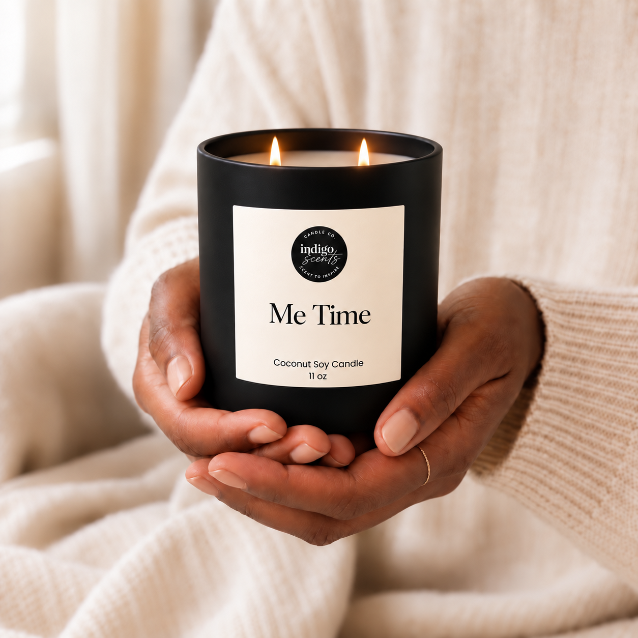 Me Time Candle | Matte Black Jar