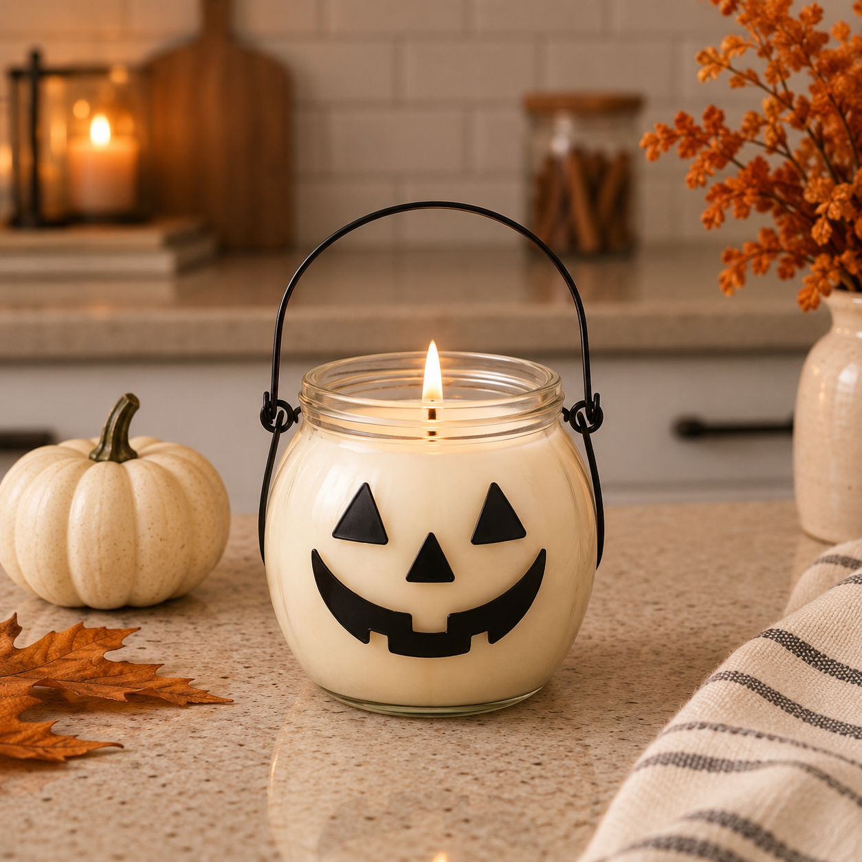 Jack-O’-Lantern | Festive Pumpkin Fall Candle