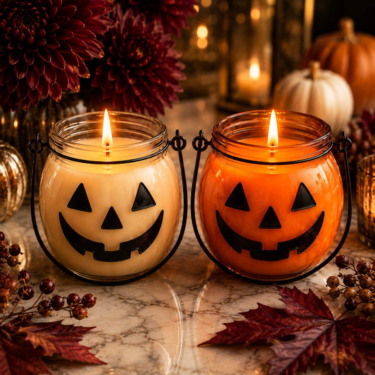 Jack-O’-Lantern | Festive Pumpkin Fall Candle