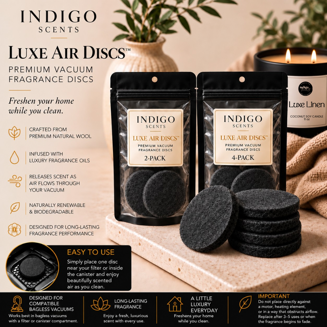 Luxe Air Discs™ | Premium Vacuum Fragrance Pads