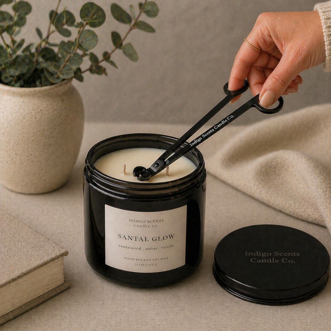 Candle Care Ritual Set | Lighter + Wick Trimmer