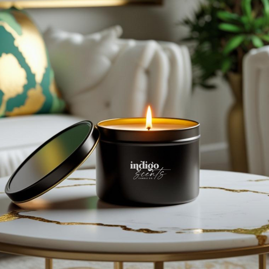 6 oz. Eco-Luxe Travel Tin | Coconut Soy Candles