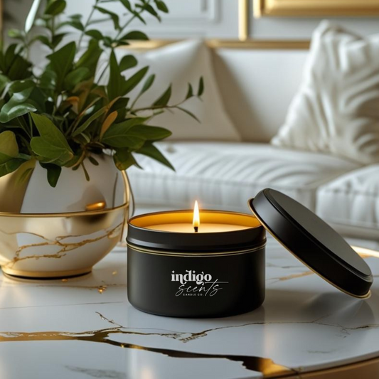 6 oz. Eco-Luxe Travel Tin | Coconut Soy Candles