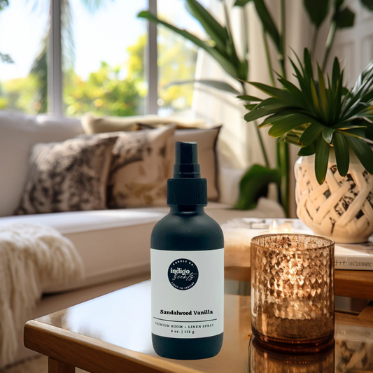 Indigo Scents Sandalwood Vanilla Room Spray
